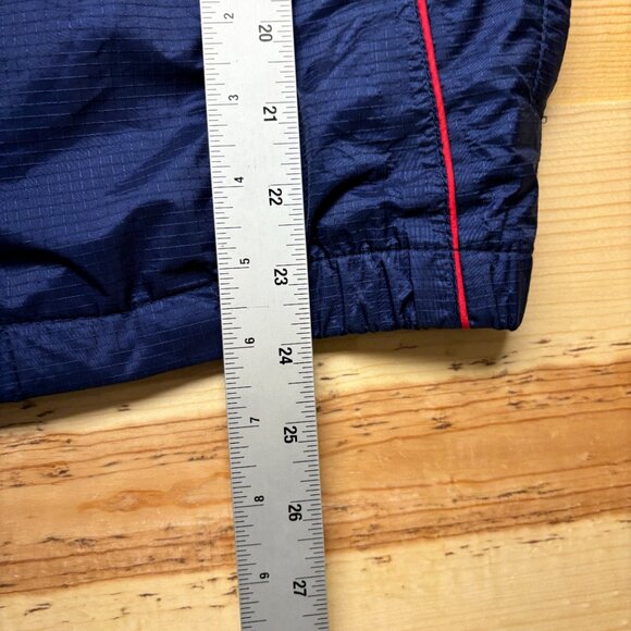 Vintage Asics Gore Tex Windbreaker Jacket Womens Large Blue Full Zip Running - Picture 11 of 16